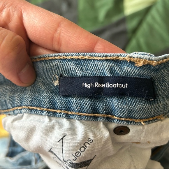 Calvin Klein High Rise Bootcut Jeans - Picture 4 of 7